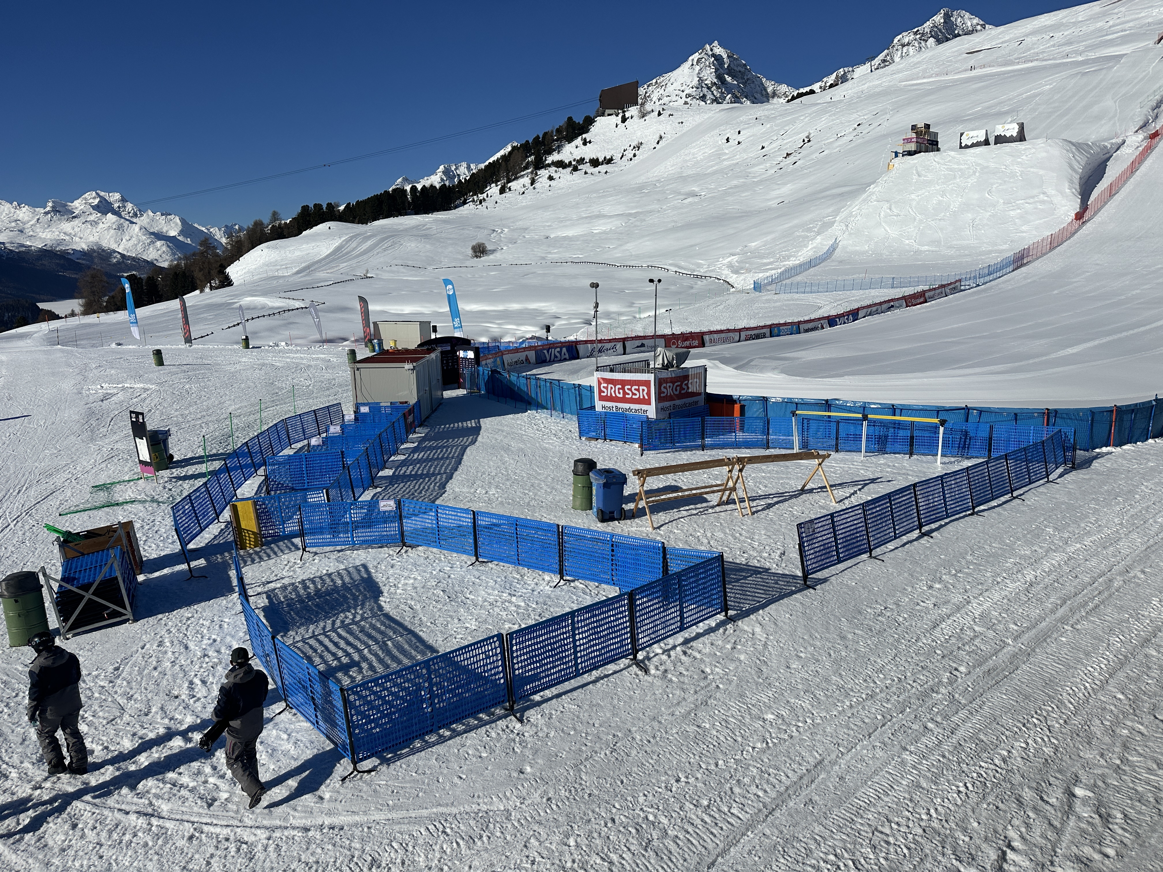 Gitter, Tenax - blau